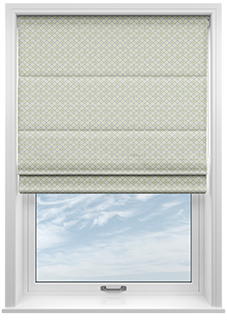 Rae Trellis, Frost - Roman Blind